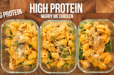 HIGH PROTEIN Meal Prep Marry Me Chicken In 25 Minutes