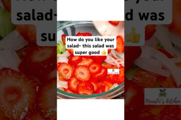 Healthy salad, this salad is super good#youtubeshorts #salad #saladdressing