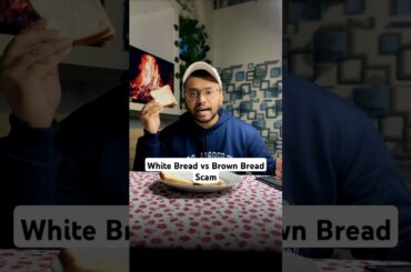 Brown bread vs white bread!! #bread #whitebread #brownbread #diet #gymdiet