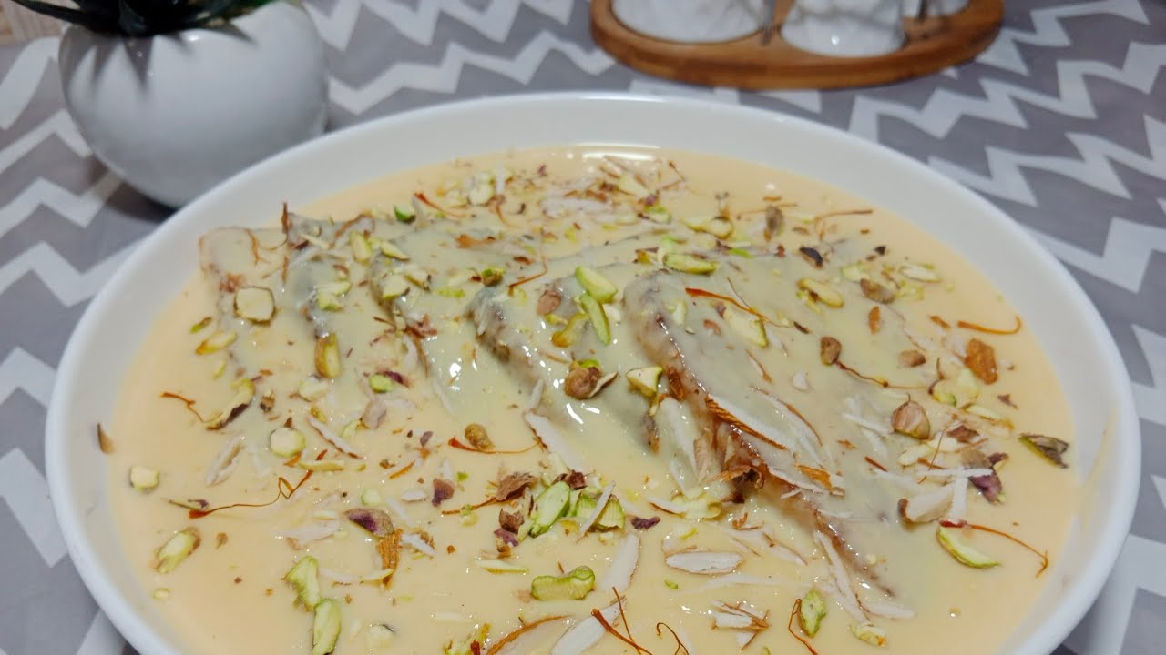 Authentic Shahi Tukray Recipe | Milk and Bread Dessert | Saffron Dessert Delight | Maryam Umer Authentic Shahi Tukray Recipe | Milk and Bread Dessert | Saffron Dessert Delight | Maryam Umer