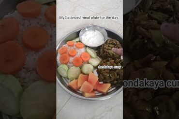 My meal plate #food #healthy #lunch #balanced meal