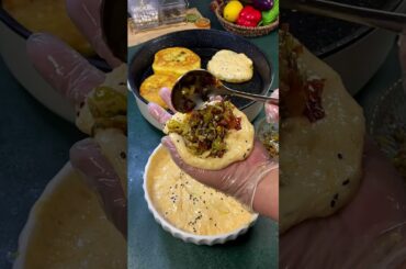 In response to everyone's request #pumpkincake #rising pie #rising dough #2758