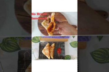 yeh itni healthy Sandwich hai jitna man ho utna Khao #nobreadsandwich #trending #viralshorts