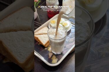 || morning breakfast || milkshake and peanut butter sandwich || by shamima kitchen ||