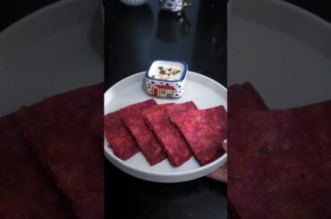 Beetroot Paratha #paratha #beetroot #healthy #foodatranchi12 #ytshort #yt #food #recipe