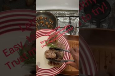 #porksirloin #sirloin #asparagus #mushroom #vegetables #cooking #grill #food #meal #tasty #healthy