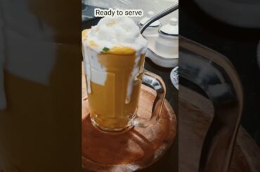 Creamy Mango Milkshake Recipe#shorts#food#shortsfeed#milkshake#summerdrink#mango#easy#healthy#foodie
