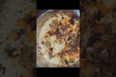 Veg Pulao #vegetarian #vegpulao #healthy #food #homemade #cooking #recipe #easyrecipe #dinner