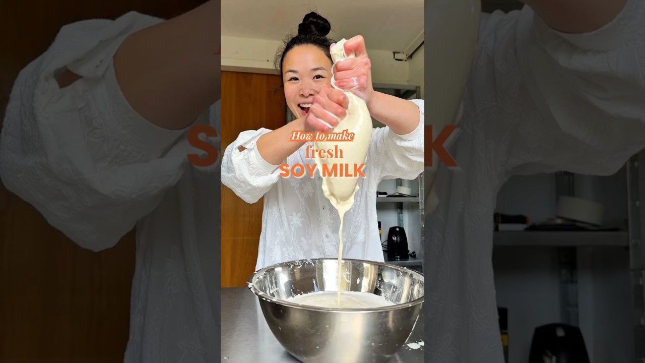 How to Make Fresh Soy Milk at Home | Easy, Creamy & Healthy How to Make Fresh Soy Milk at Home | Easy, Creamy & Healthy