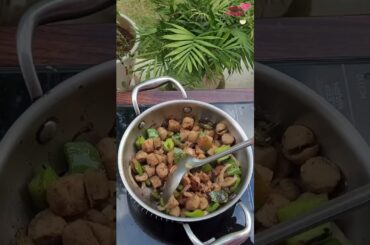 High-protien healthy Soya Chunks Salad Recipe! #soyachunks #soyachunksrecipe