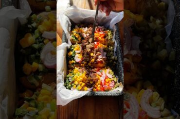 Healthy Baked Potato | Easy Low-Calorie Stuffed Potato Recipe #shorts #kumpir #potato #health