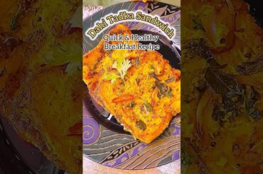 Healthy Breakfast in 10 Minutes | Dahi Tadka Sandwich Recipe #shorts