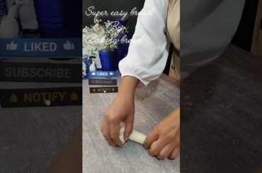 Easy bread recipe #recipe#bread#shorts#short#tiktok