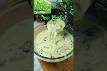 Paan Sharbat Recipe | Paan Gulkand Drink | #shorts #shortsfeed #healthy