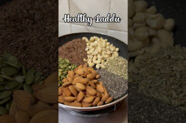 Nuts and dry fruits laddu #healthylifestyle #healthyfood #healthyrecipes #trendingshorts #trending