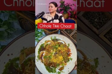 Chhole Tikki Chaat Recipe | Healthy Street Chaat Recipe #youtubeshorts #viral #short #bhartisingh