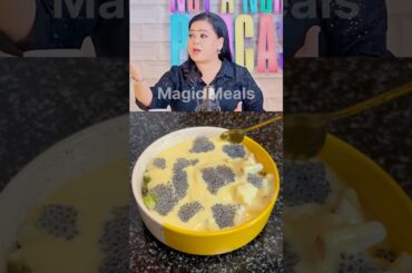 Weight loss Mixed Fruit Sugarless Custard Recipe #shortaday #shortsfeed #custardrecipe #viralrecipe