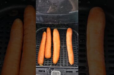 Air Fryer Carrot Chips | Easy and Healthy Snack Recipe #carrotchip #airfryerrecipes #snacks #shorts