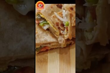 prefect Recipe for Breakfast!! Egg Cheese Parahta Roll !!#Delicious #food #Yummy #easy #ytshort