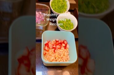 Healthy bean salad / clean eating / how to make bean salad