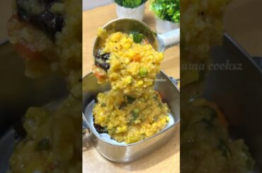 Lunch Recipe: paruppu sadam n boondi | snacks and fruit #shortsfeed #lunchideas #lunchbox