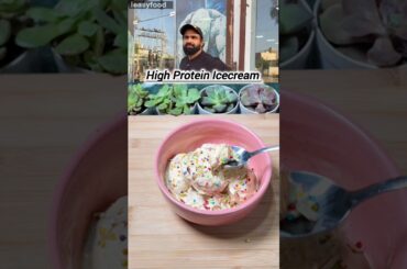 Nitesh Soni's PROTEIN PACKED Ice Cream Recipe To Die For! #shorts #easyrecipe