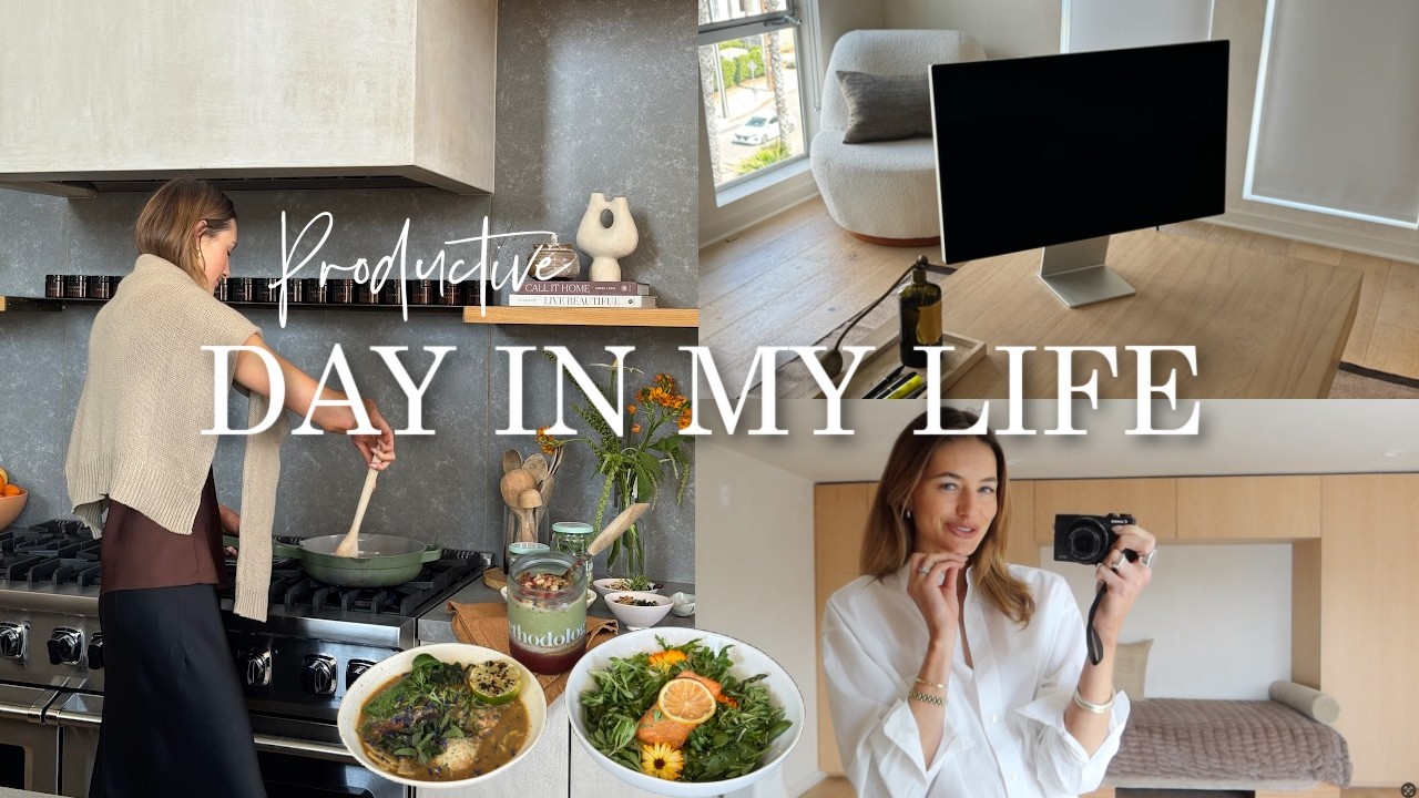 A Productive Day in My Life as a Business Owner | Healthy Meals & Work Routine A Productive Day in My Life as a Business Owner | Healthy Meals & Work Routine