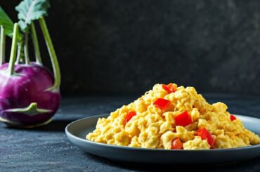 Morning Breakfast Recipes, Healthy Breakfast Idea For Weight Loss, Easy And Quick Kohlrabi Recipe