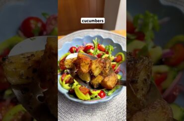 This is NOT your average Greek salad! #shorts #shortsfeed #salad #healthy