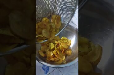 Healthy Banana Chips l Home Made #food #chips #banana #snacks #healthy