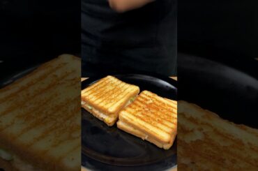 Grilled Sandwich ASMR Cooking #shorts #crunchytreats #food #cooking #asmrcooking #sandwich #asmr