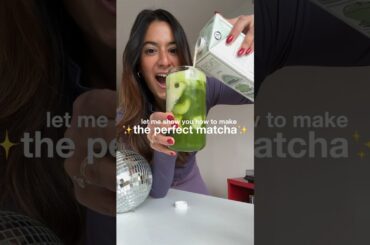 how to make the perfect matcha #recipe #matcha #healthyrecipes