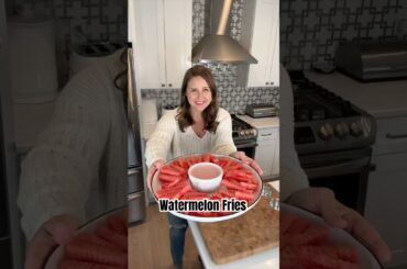 Watermelon Fries - Healthy Summer Treat #Shorts #HealthyRecipes #HealthySnack