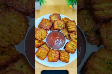 Crispy Boiled Potato Snacks! #shorts #recipe #bread #snacks #potato