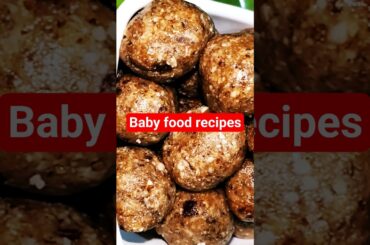 Dry Fruit Laddu recipe #viralshorts #shorts #shortsfeed #trending #babyfood #snack #mykitchenmypride