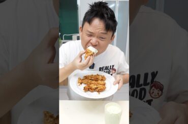 Attempting to make healthy fried chicken! #reallygoodornot #hungrysam