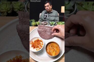 MASTER Chef Sanjeev Kapoor Shares His SECRET Ragi Roti Recipe! #shorts #easyrecipe