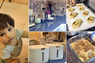 Kitchen Makeover & Organizing | Ramadan 2025 | Iftar snacks | Chicken Puffs | Chattipathiri