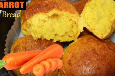 Air Fryer Yellow Bread Without Food Colour, Air Fryer Homemade Bread Recipe, Carrot Bread Recipe