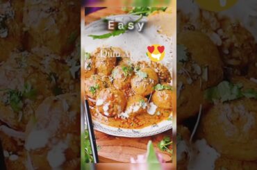 Dum Aloo Recipe #shorts #tasty #foodie #yummy #home #healthy #viralvideo #food #kashmir #easy