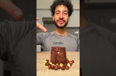 Healthy Breakfast Chocolate with hazelnut