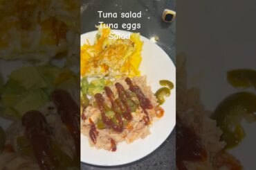 Healthy lunch recipe/ tuna egg salad recipe/ weight loss recipe