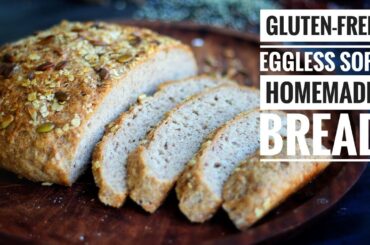 Soft & Fluffy Gluten-Free Bread (Eggless) | Healthy Homemade Recipe