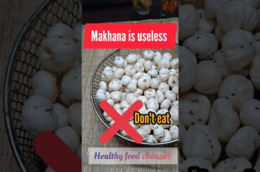 is raw makhana good for health? #shortsfeed #shorts #trending #makhana #food