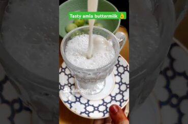 Amla/Gooseberry drink benefits in tamil| Nellikai/Amla buttermilk recipe #shorts #healthyrecipes