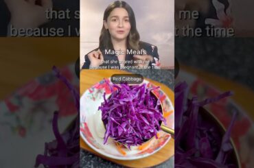 The #1 RED CABBAGE Sandwich For Weight Loss Goals #shortaday #shortsfeed #aliabhatt #viralrecipe