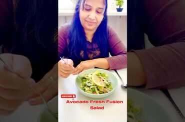 Avocado Fresh Fusion Salad | Easy & Healthy Salad Recipe | B&S Kitchen Revo #shorts