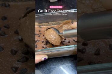 Chocolate, Creamy & Healthy ! Yes you can have it all #shorts #Icecream #chocolate