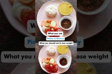 What you should eat to lose weight