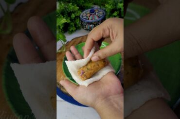 Bread Roll Recipe | Potato Snacks #shorts #breadrolls